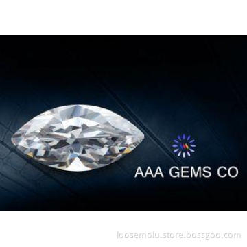Synthetic Supper White Moissanite Marquis Loose Moissanite